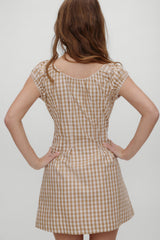x BELLA HADID Mustang Mini Dress - Rodeo Gingham Frankies Bikinis Online Shop