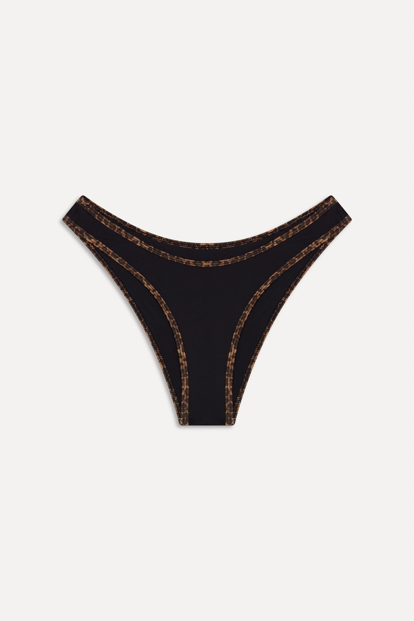 x BELLA HADID Dove Bikini Bottom - Lucky Leopard Frankies Bikinis Online Shop
