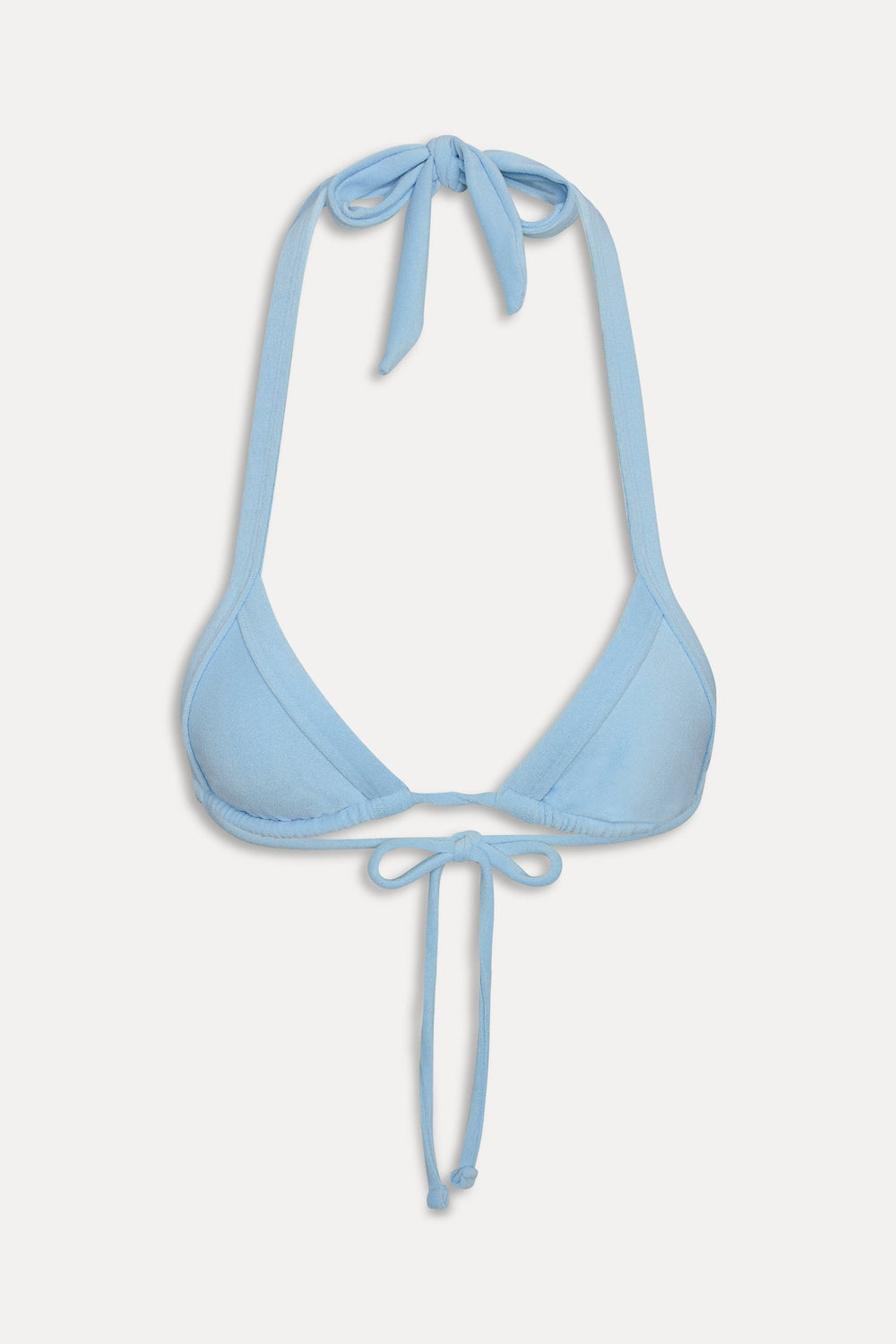 x JENNIE Taite Terry Bikini Top - Ocean Dip Frankies Bikinis Online