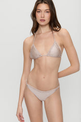 Nick Triangle Shine Bikini Top - Birthday Suit Frankies Bikinis Sale