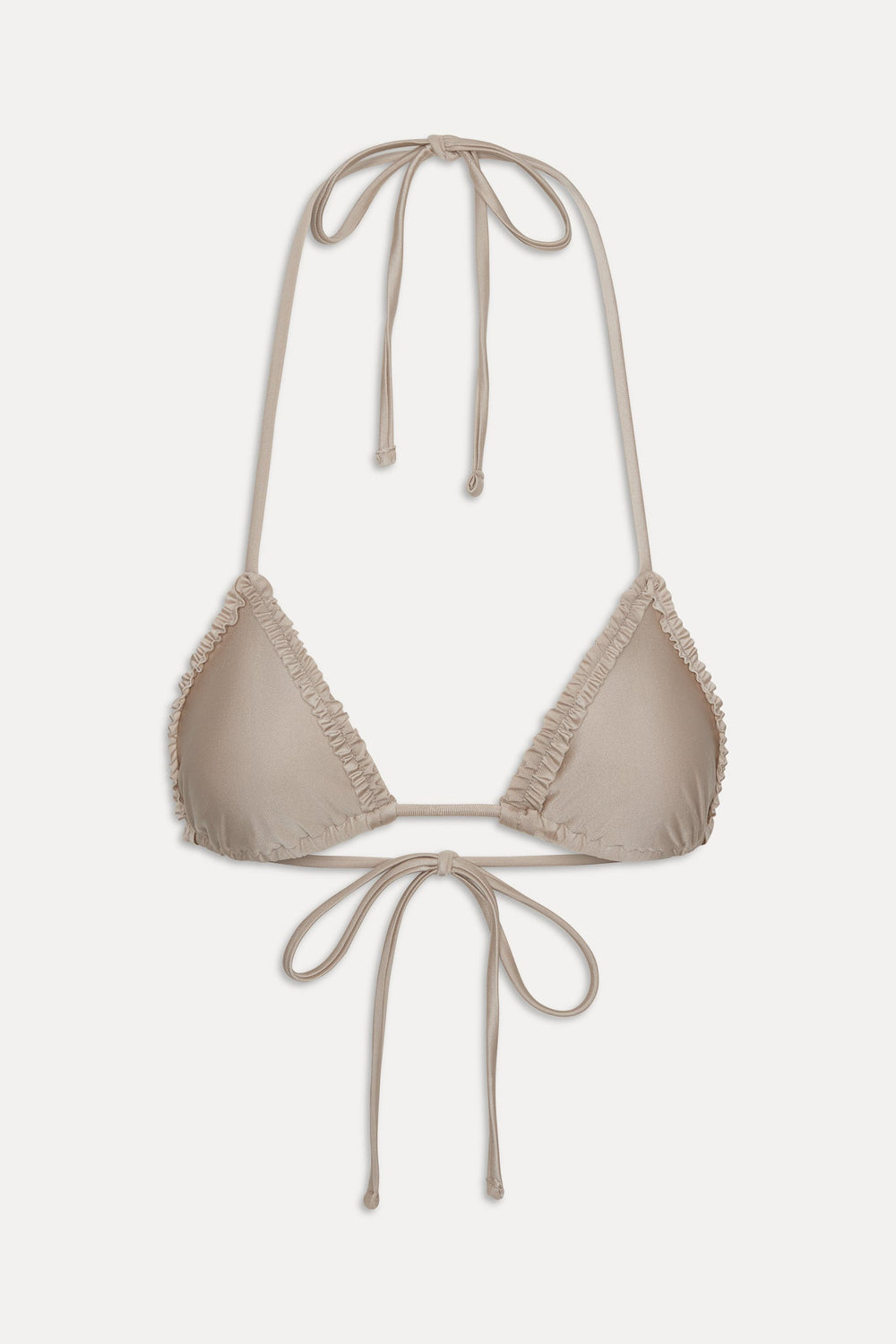 Nick Triangle Shine Bikini Top - Birthday Suit Frankies Bikinis Sale