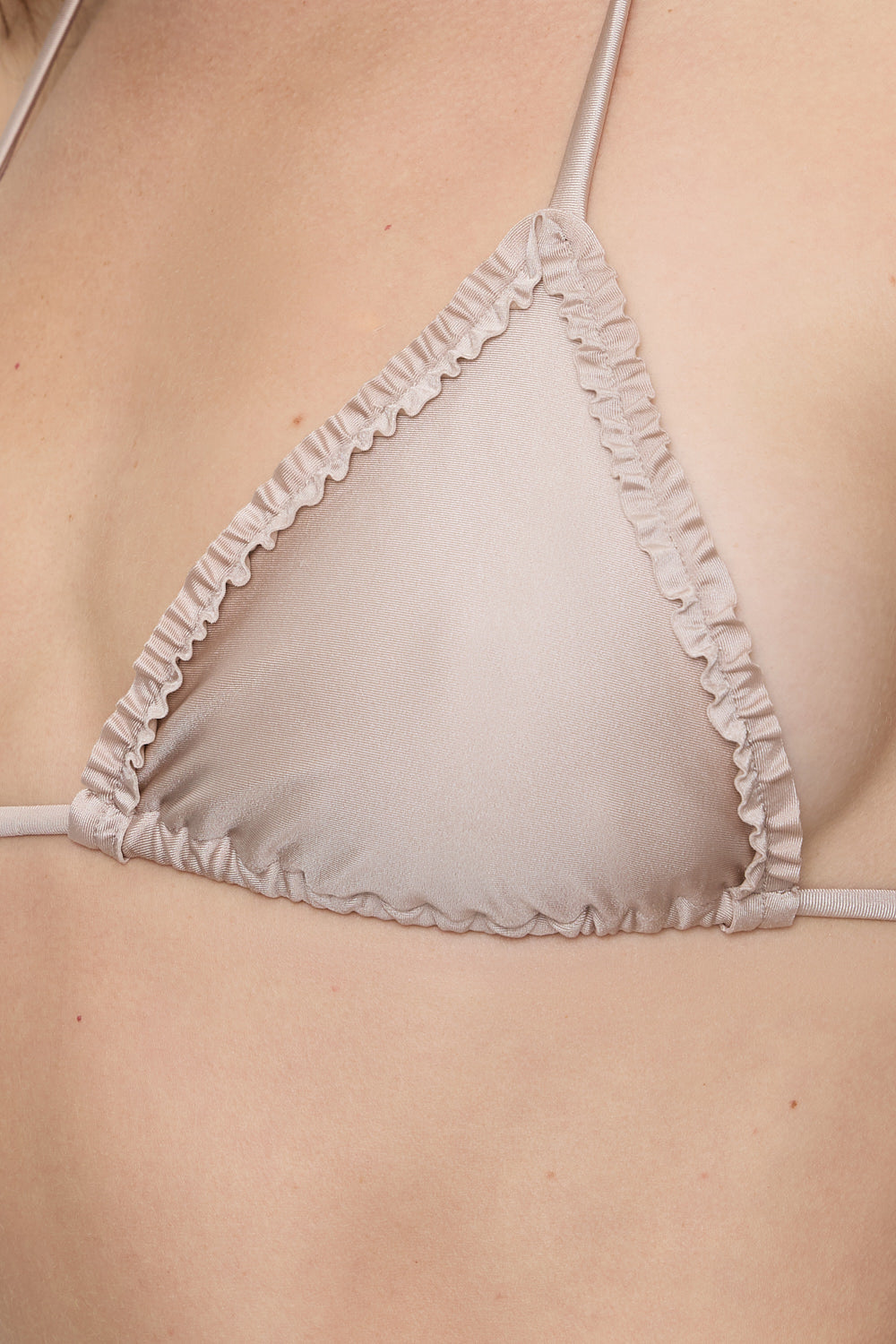 Nick Triangle Shine Bikini Top - Birthday Suit Frankies Bikinis Sale