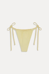 x JENNIE Tia Ribbed Bikini Bottom - Honeycomb Frankies Bikinis Online Shop