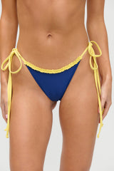 Mackenzie Cheeky Bikini Bottom - Michigan at Twilight Frankies Bikinis Outlet