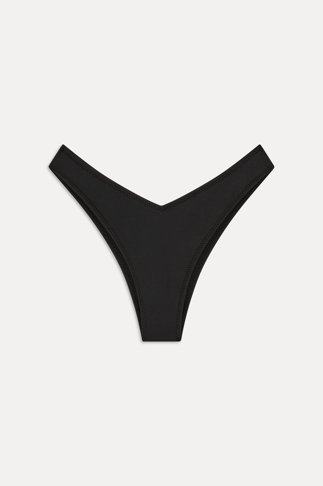 Brittany Micro Bikini Bottom - Black Frankies Bikinis Online