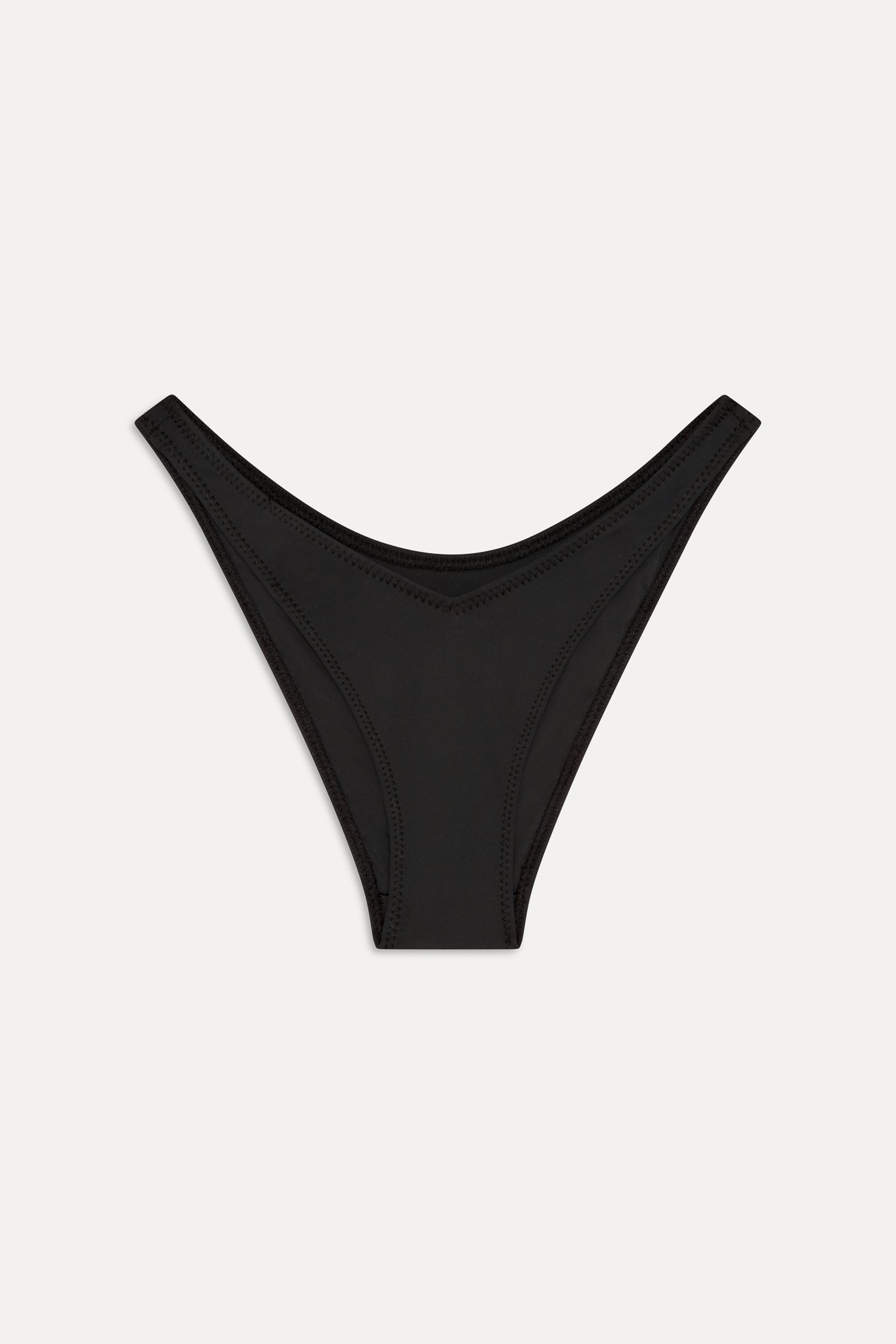 Harper Cheeky Bikini Bottom - Black Frankies Bikinis Online Shop