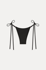 Elena Skimpy Bikini Bottom - Black Frankies Bikinis For Sale