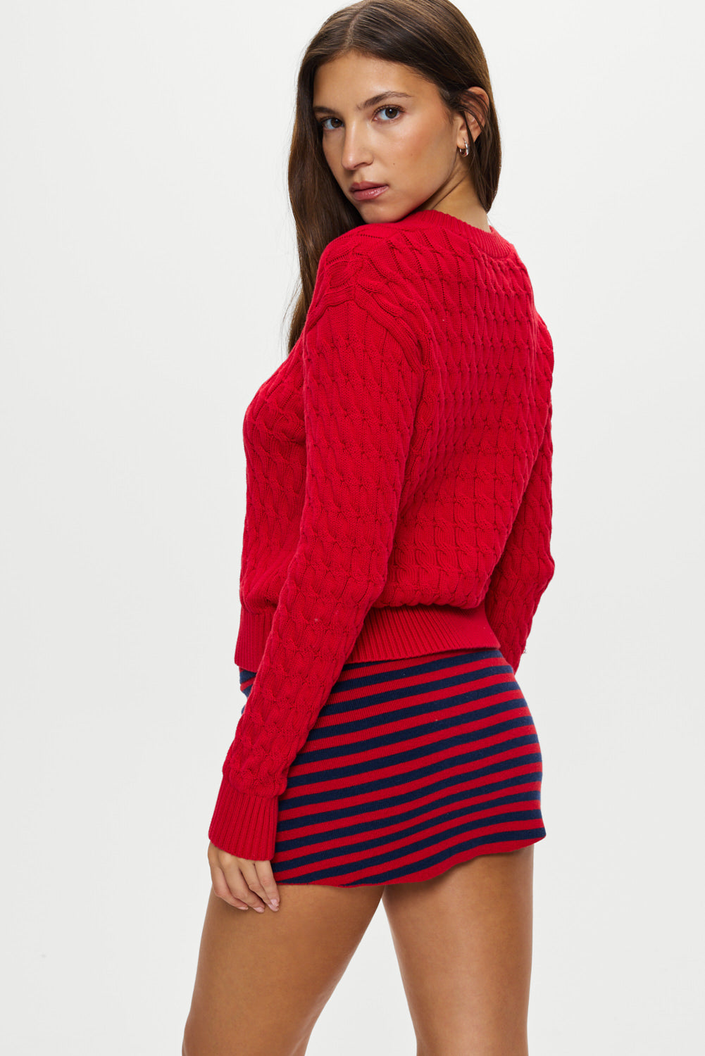 Prince Cable Knit Sweater - Heartstrings Frankies Bikinis Online Shop