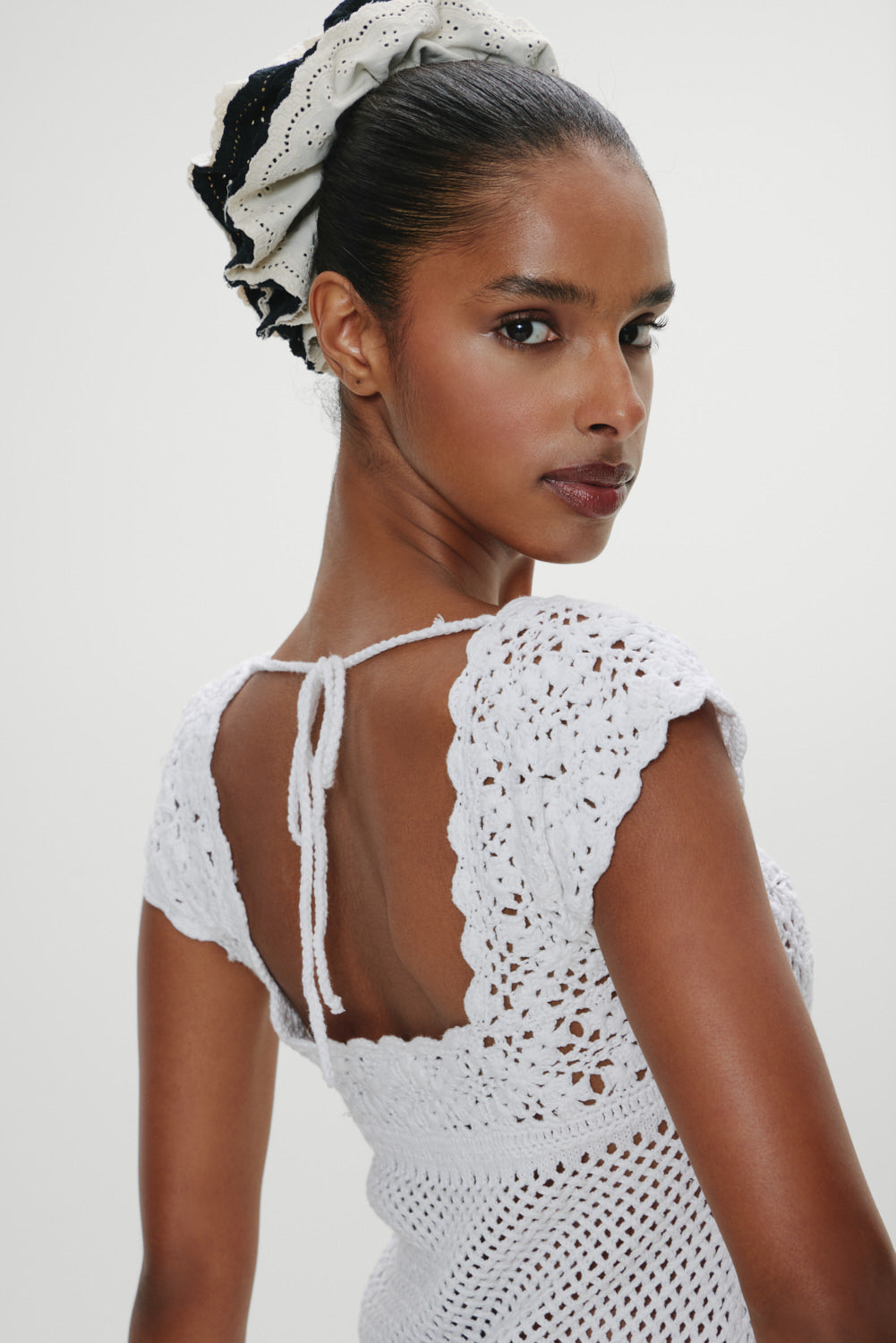 Eloise Crochet Mini Dress - Angel's Meadow Frankies Bikinis Discount