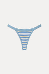 Cole Striped Bikini Bottom - Ashbury Stripe Frankies Bikinis Online Shop