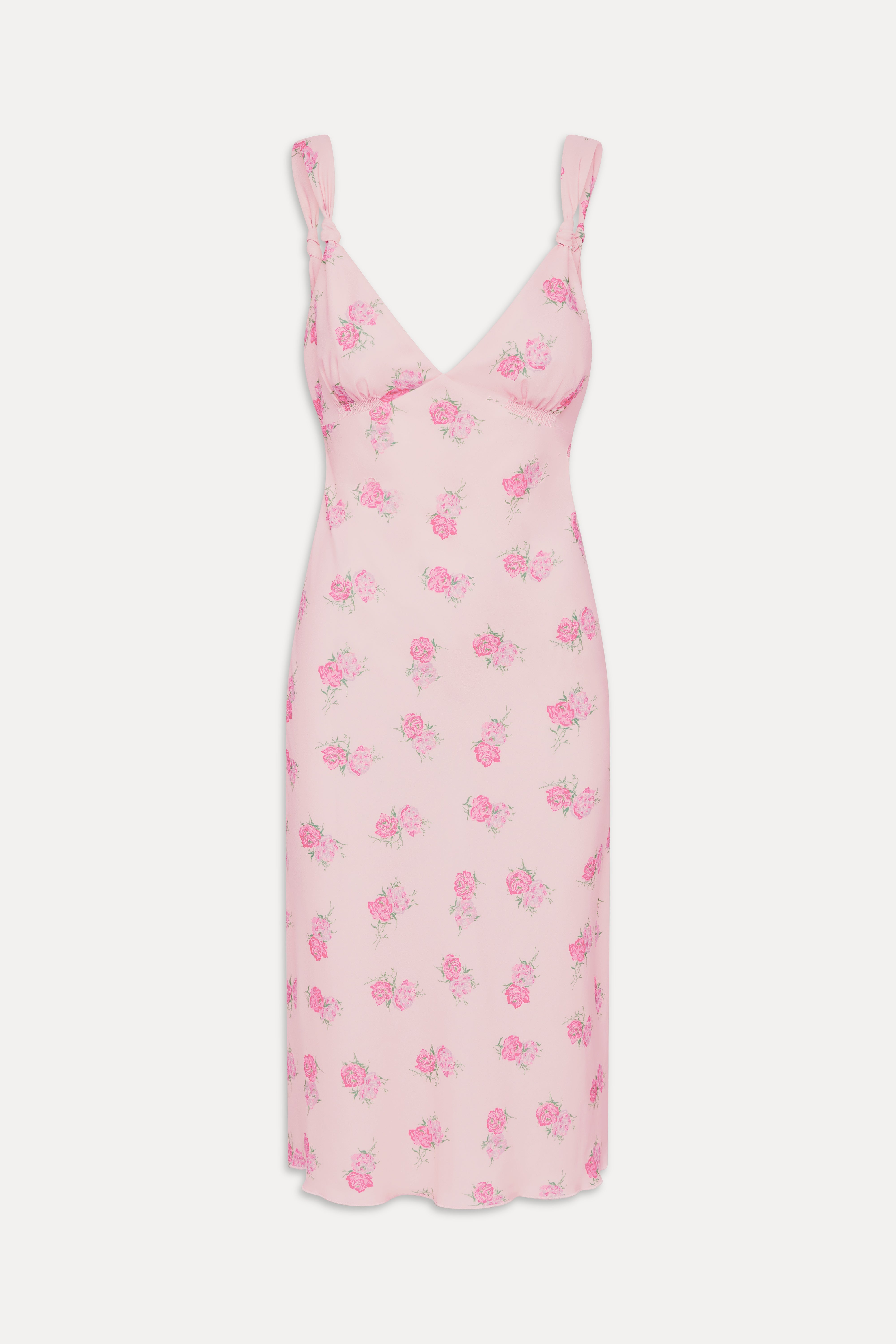 Gem Floral Midi Dress - Fresh Rose Frankies Bikinis Online