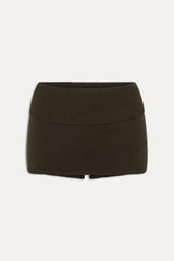 Briar Mini Skort - Chocolate Brown Frankies Bikinis Discount