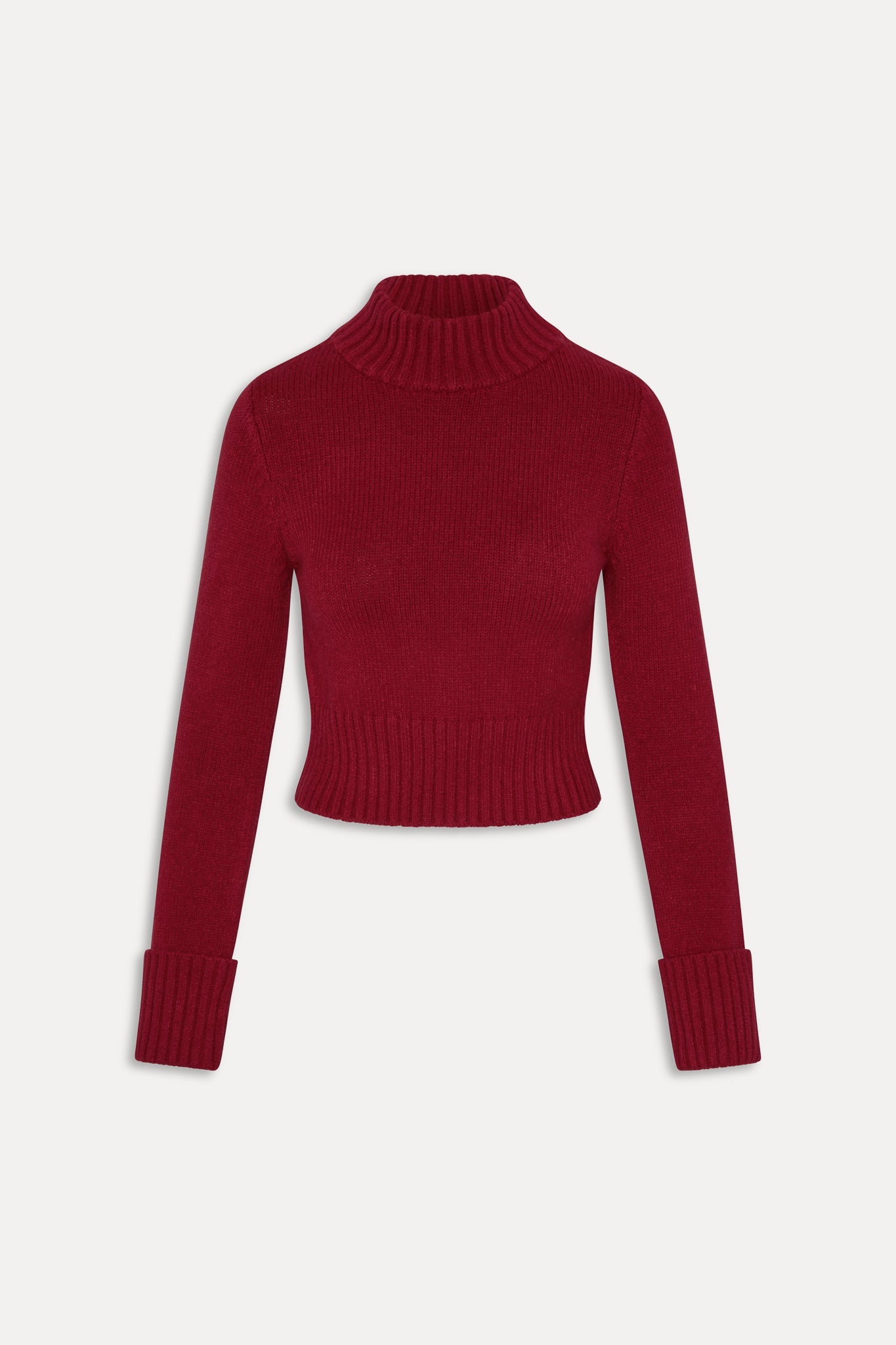 Laurel Knit Turtleneck Sweater - Rosewood Frankies Bikinis Online Shop