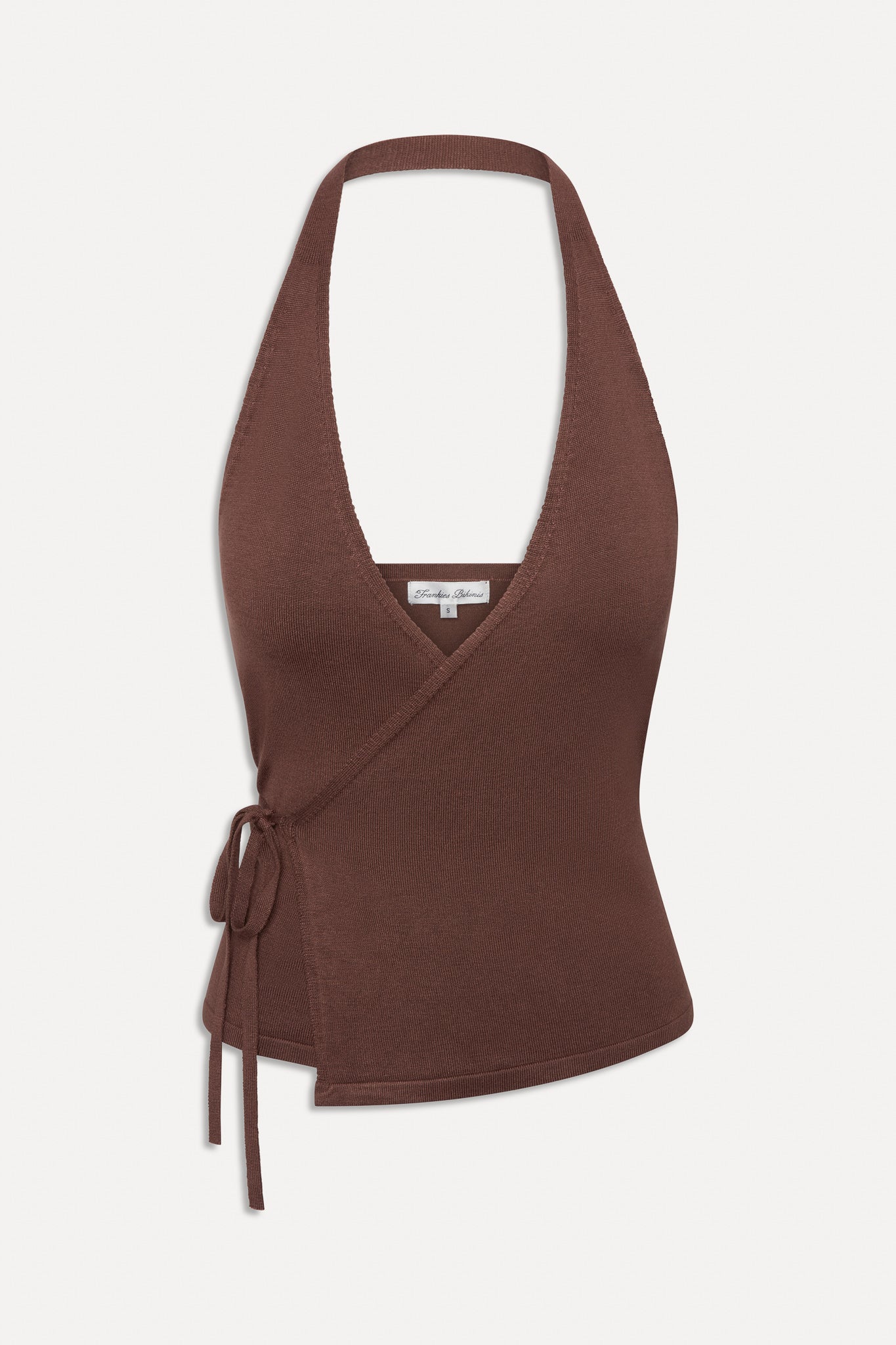 Lullaby Halter Wrap Top - Brown Sugar Frankies Bikinis Online
