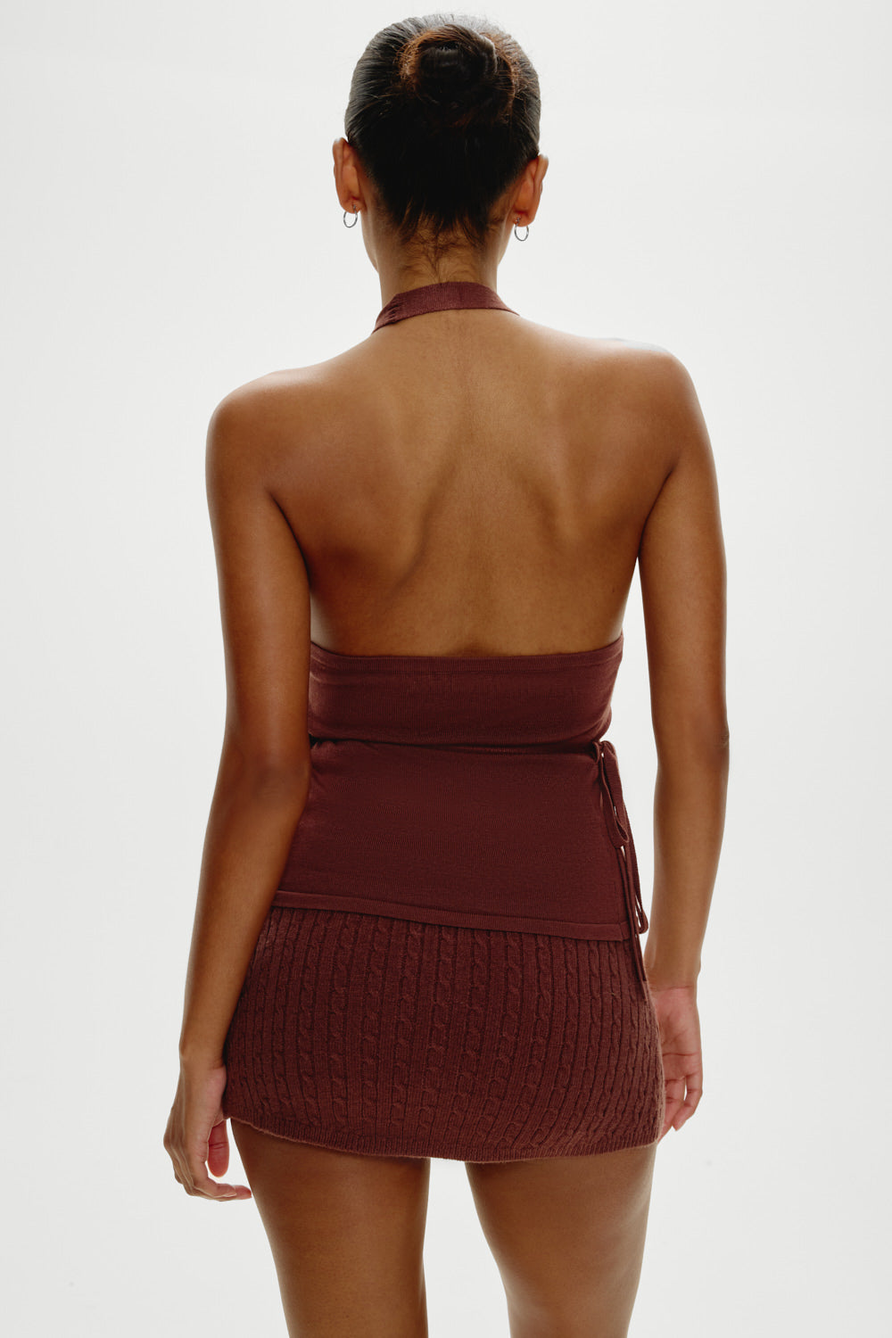 Lullaby Halter Wrap Top - Brown Sugar Frankies Bikinis Online