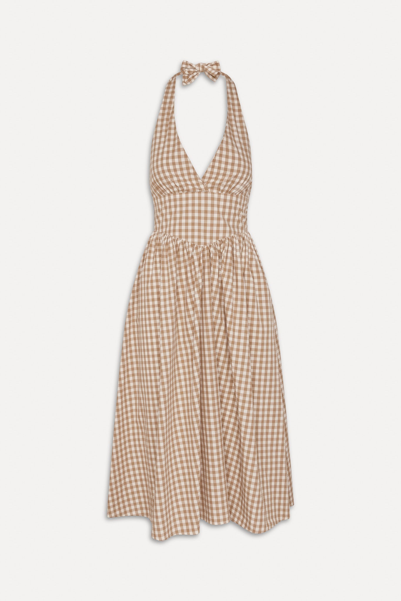 x BELLA HADID Prairie Midi Dress - Rodeo Gingham Frankies Bikinis Sale