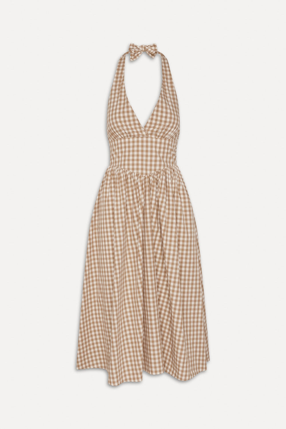 x BELLA HADID Prairie Midi Dress - Rodeo Gingham Frankies Bikinis Sale