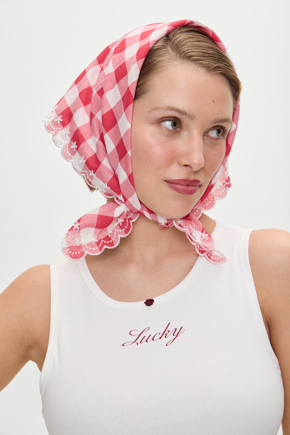 x BELLA HADID Little Miss Head Scarf - Malibu Picnic Frankies Bikinis Online Shop