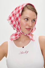 x BELLA HADID Little Miss Head Scarf - Malibu Picnic Frankies Bikinis Online Shop