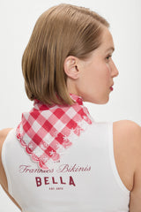x BELLA HADID Little Miss Head Scarf - Malibu Picnic Frankies Bikinis Online Shop