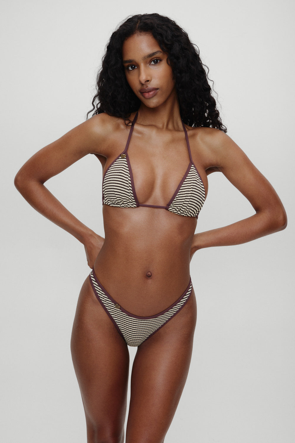 x BELLA HADID Nick Triangle Bikini Top - Lasso Frankies Bikinis Sale