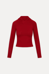 Hazel Knit Hoodie - Heartstrings Frankies Bikinis For Sale