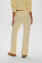 Dawson Knit Fold Over Pants - Vanilla Sugar Frankies Bikinis Sale