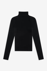 Milo Knit Turtleneck Sweater - Black Frankies Bikinis Sale