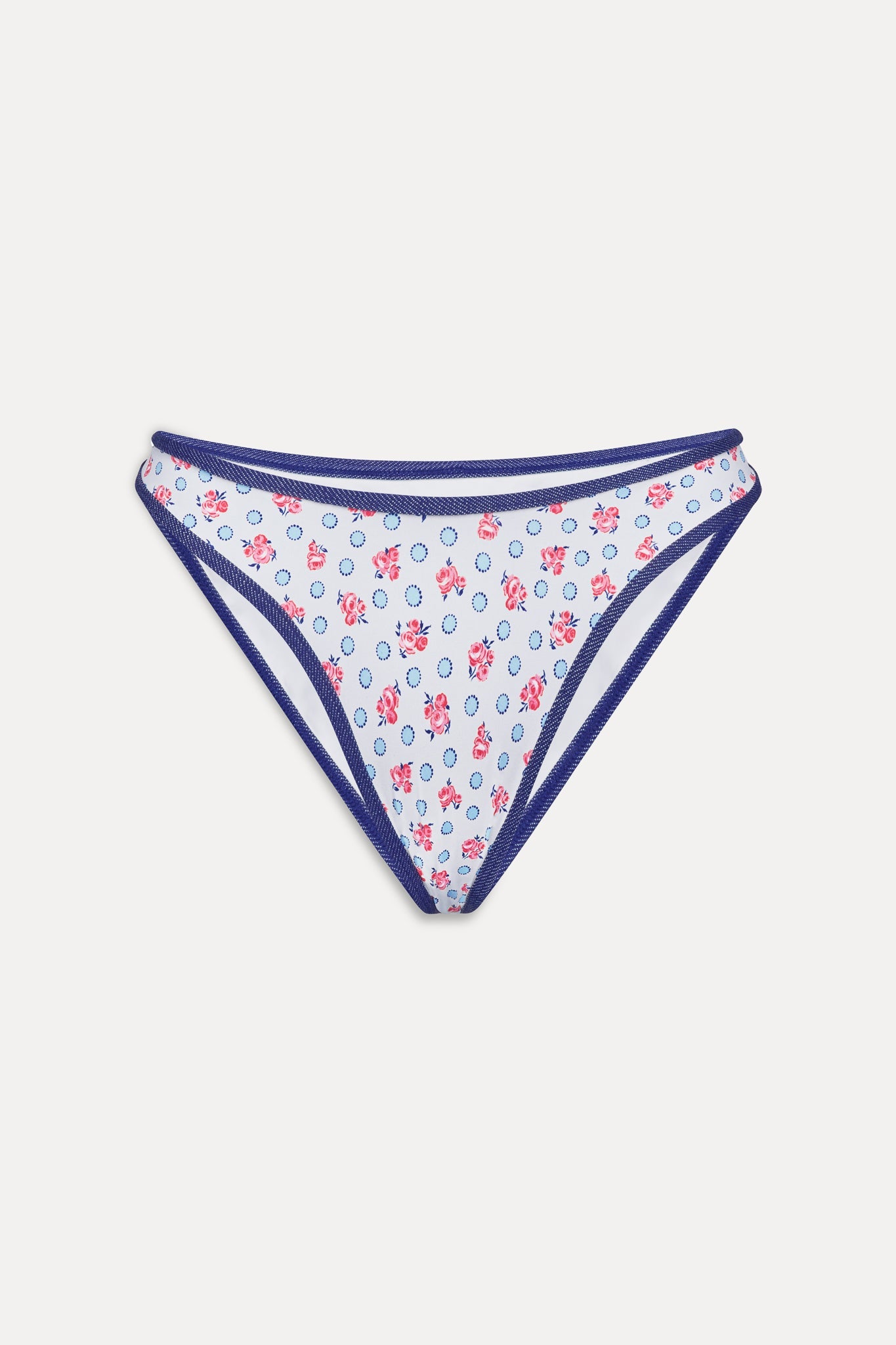 Dove Bikini Bottom - Wild Rose Frankies Bikinis Outlet