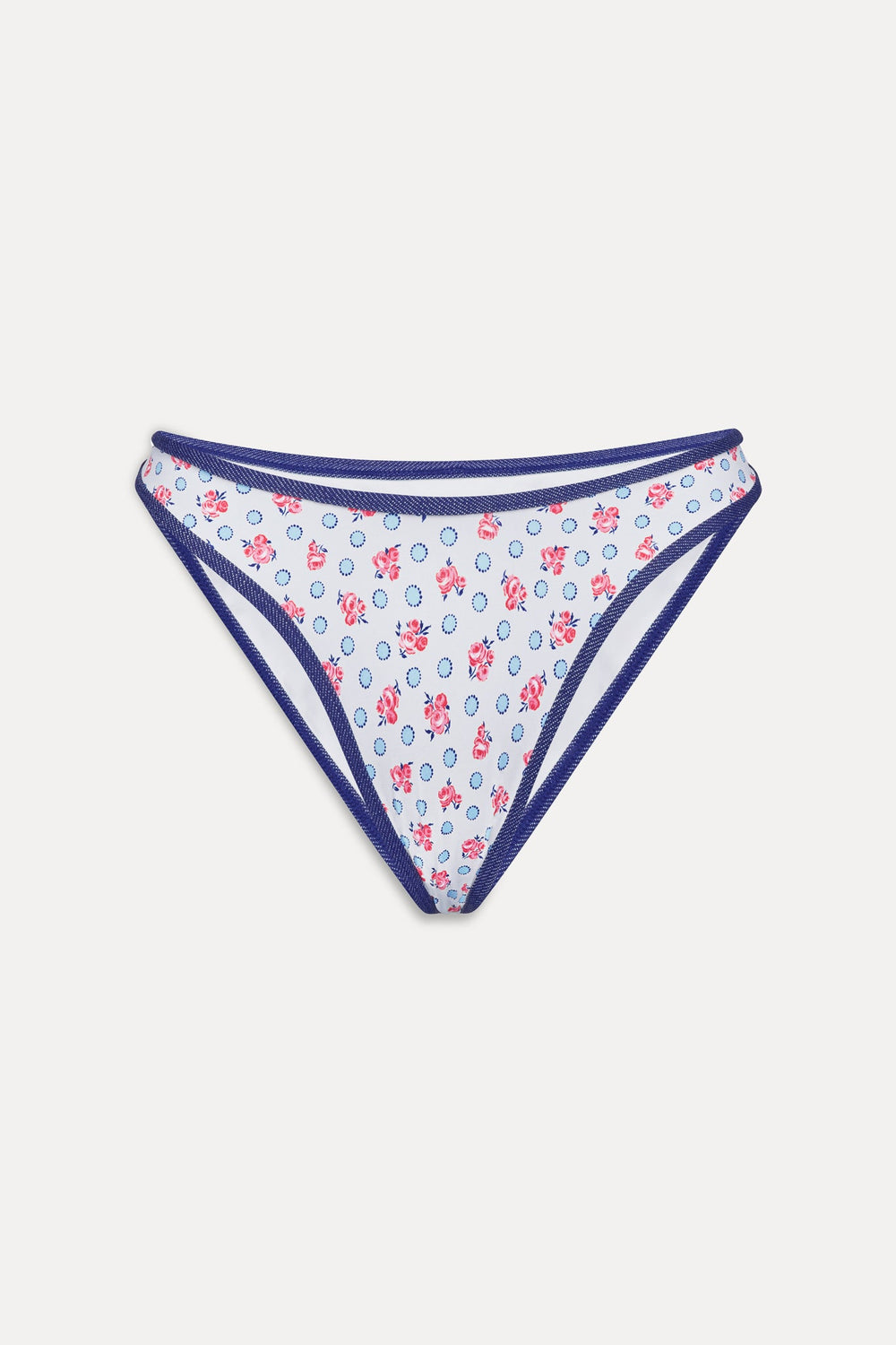 Dove Bikini Bottom - Wild Rose Frankies Bikinis Outlet