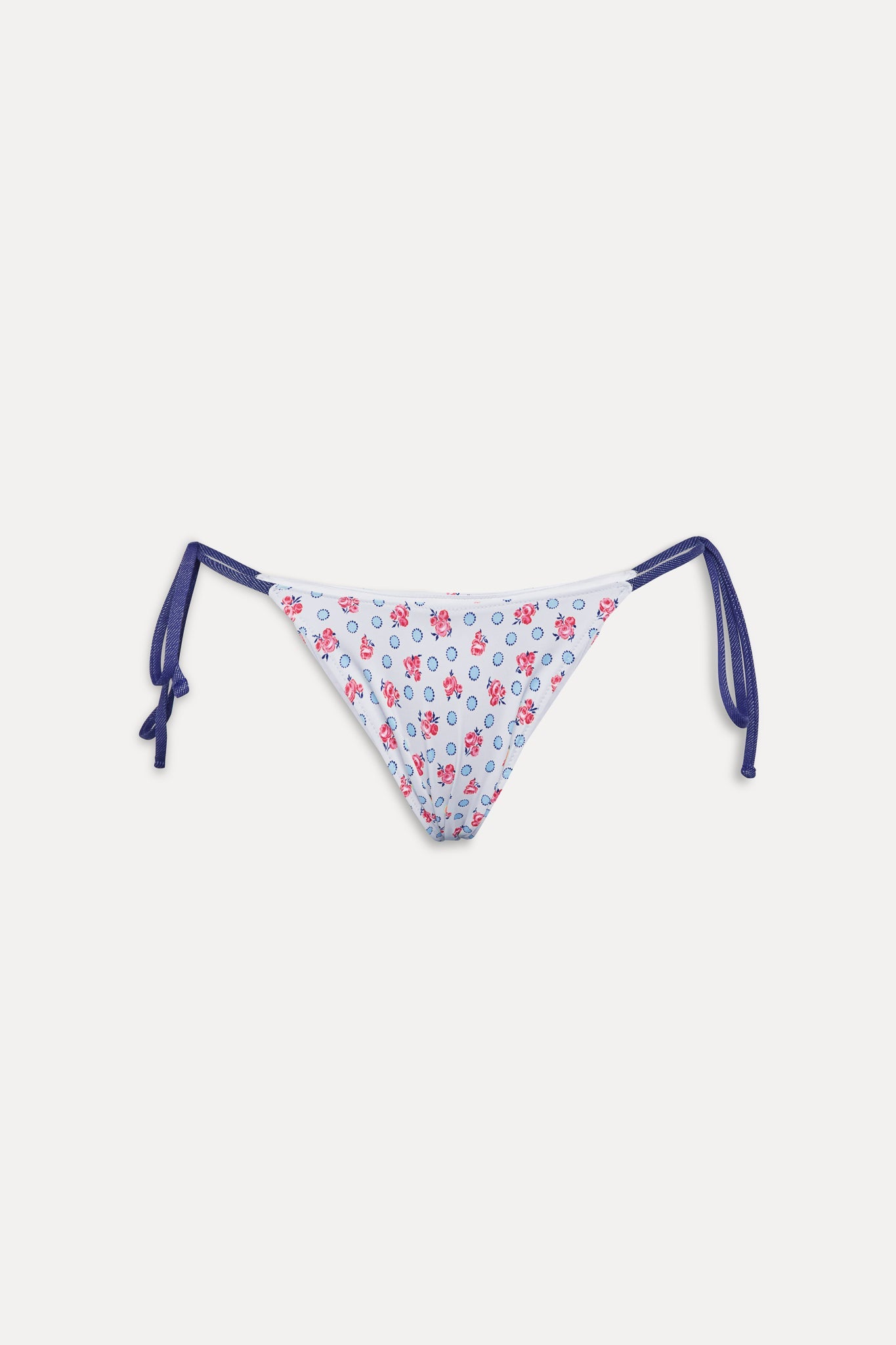 Mackenzie Cheeky String Bikini Bottom - Wild Rose Frankies Bikinis Discount