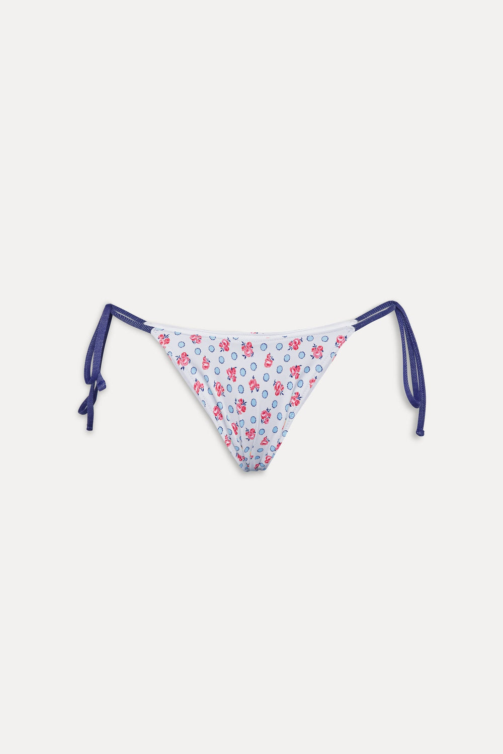 Mackenzie Cheeky String Bikini Bottom - Wild Rose Frankies Bikinis Discount