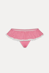 Mercer Swim Skirt - Ladybug Gingham Frankies Bikinis Online Shop