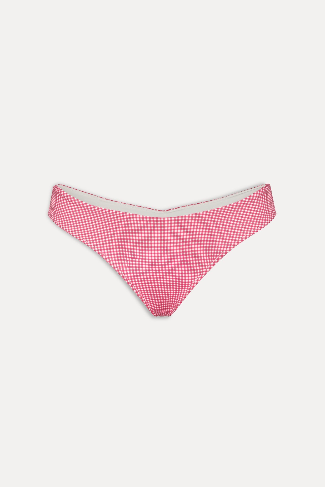 Katarina Cheeky Bikini Bottom - Ladybug Gingham Frankies Bikinis For Sale