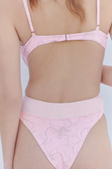 Pam Floral Underwire Bikini Top - Aurora Frankies Bikinis Outlet