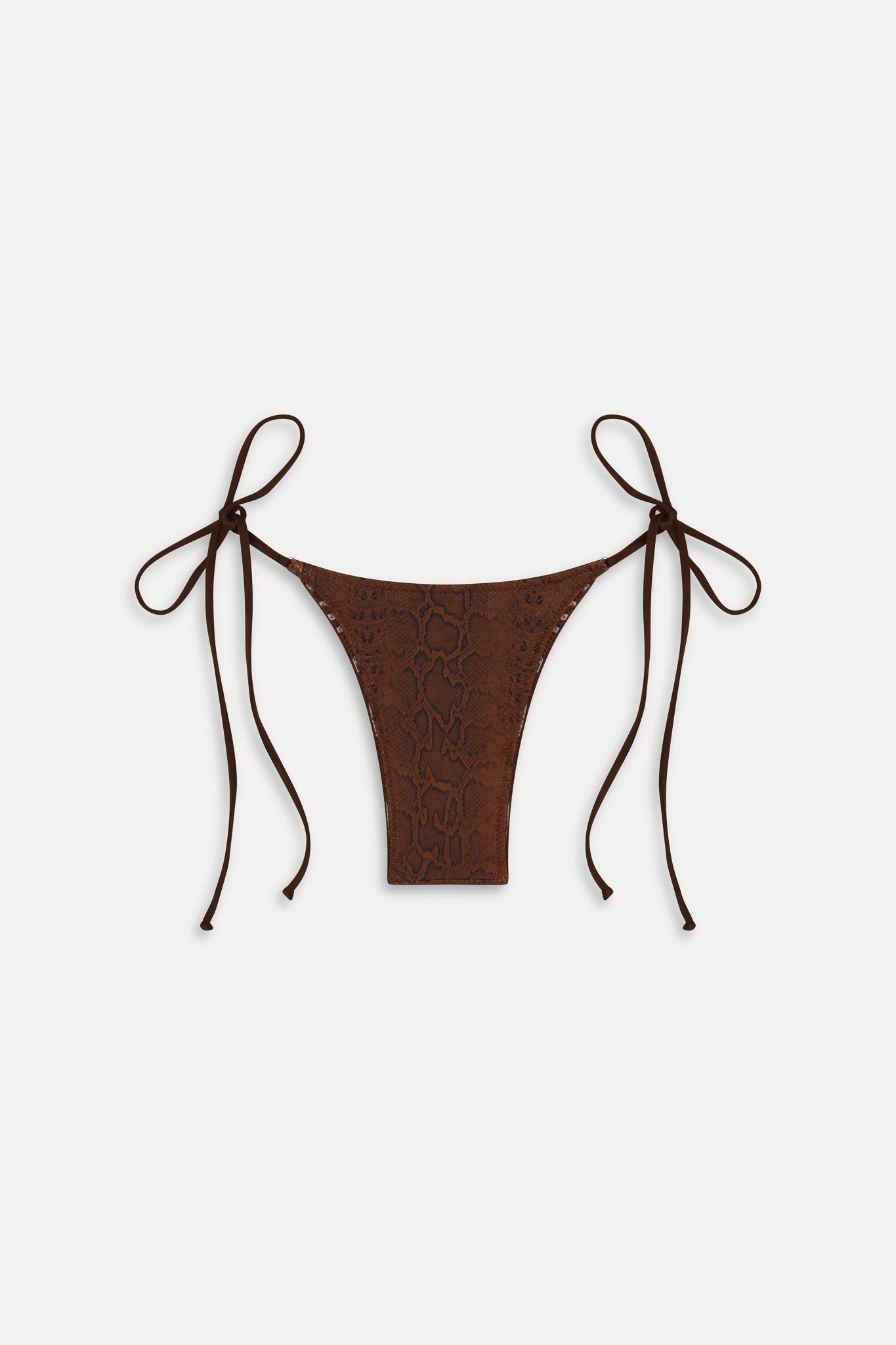x Réalisation Par Divine Reversible Bikini Bottom - Python/Animal Frankies Bikinis Online