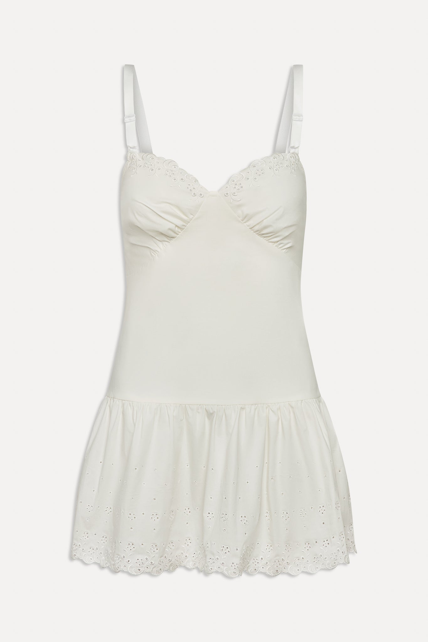 Willa Cotton Mini Dress - Spring Cloud Frankies Bikinis Online
