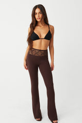 Heaven Ribbed Cloud Knit Pant - Bourbon Frankies Bikinis Online Shop