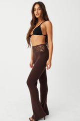 Heaven Ribbed Cloud Knit Pant - Bourbon Frankies Bikinis Online Shop