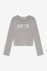 Kennedy Cotton Knit Sweater - New York Frankies Bikinis For Sale