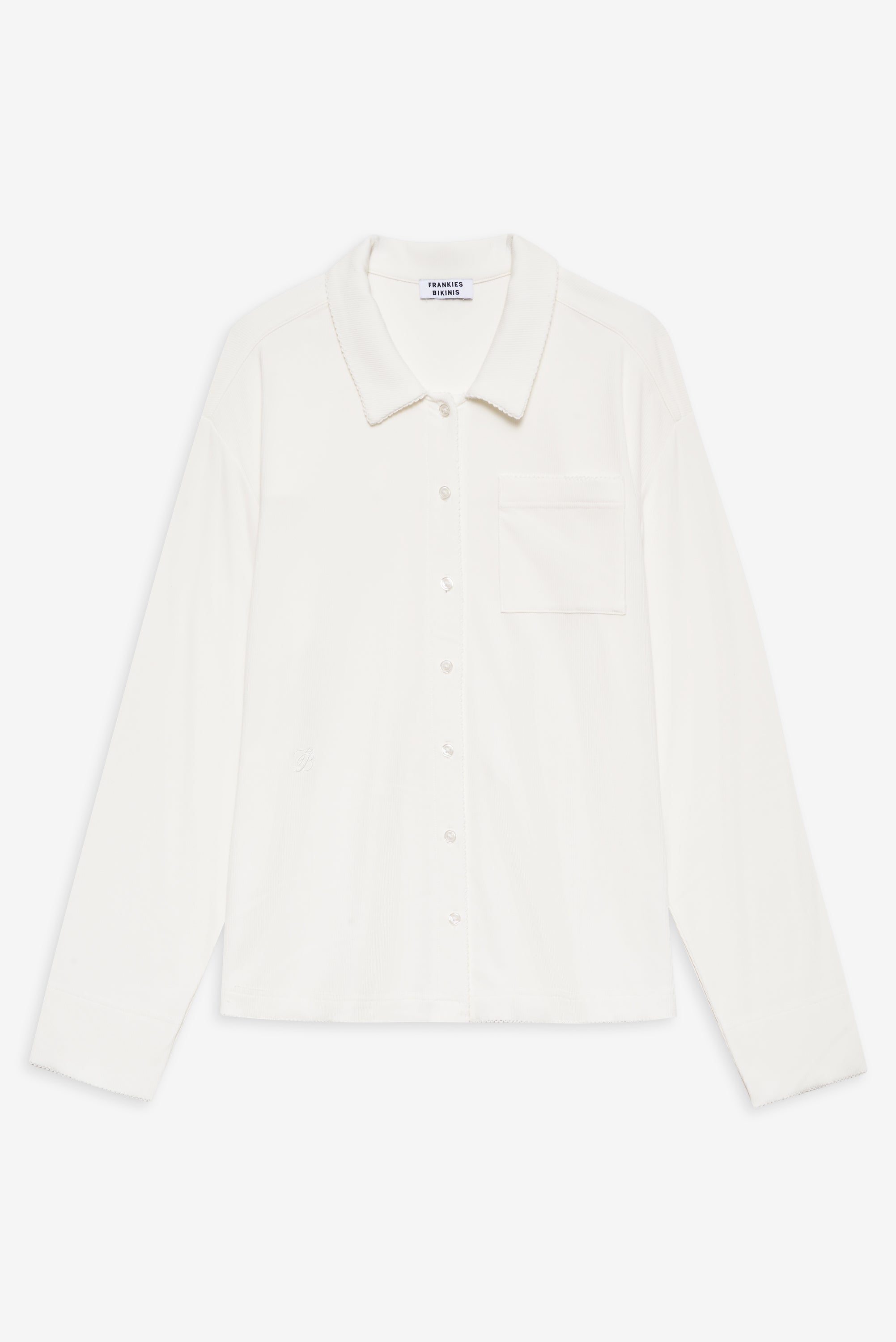 Rory Long Sleeve Sleep Shirt - Seashell Frankies Bikinis Online Shop