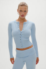 Lenon Button Up Knit Sweater - Daydream Frankies Bikinis Outlet