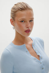 Lenon Button Up Knit Sweater - Daydream Frankies Bikinis Outlet