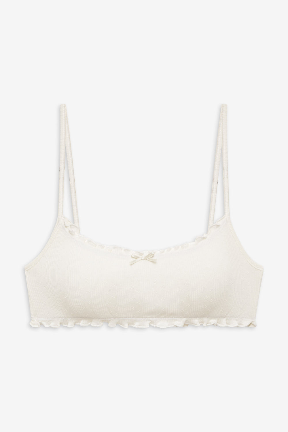 Bridget Bralette - White Frankies Bikinis Online Shop