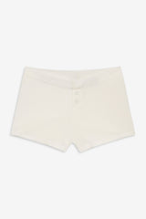 Bridget Booty Shorts - White Frankies Bikinis For Sale
