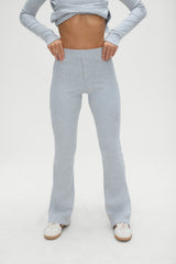 Blair Cotton Pants - Heather Grey Frankies Bikinis Sale
