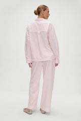 Easy Striped Sleep Pants - Pink Stripe Frankies Bikinis Online