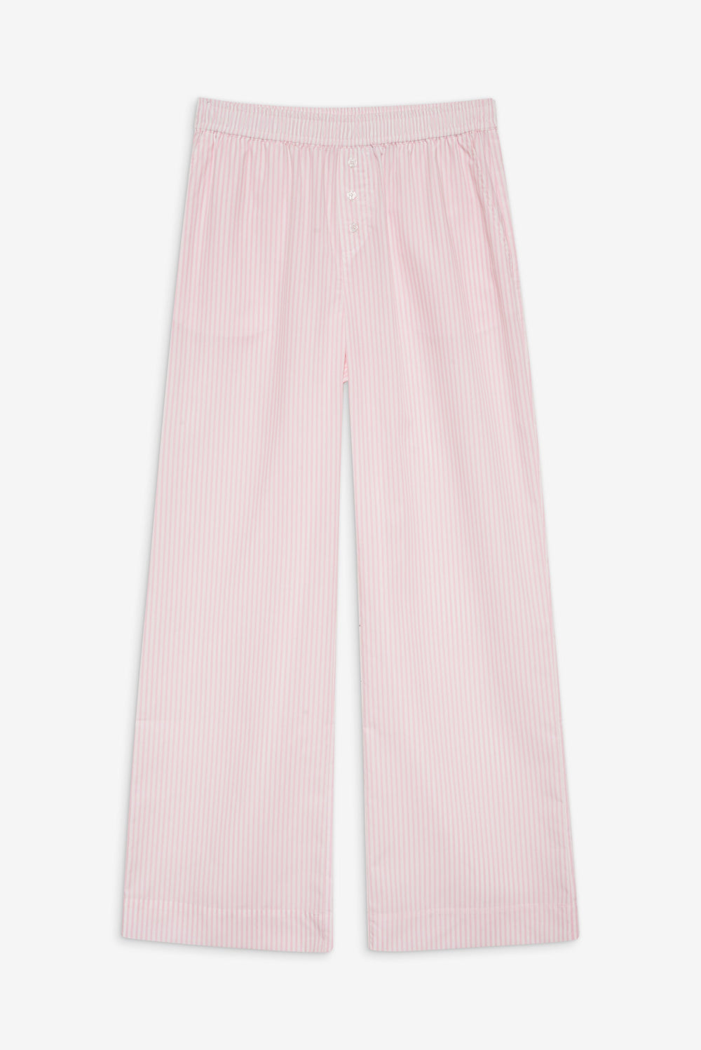 Easy Striped Sleep Pants - Pink Stripe Frankies Bikinis Online