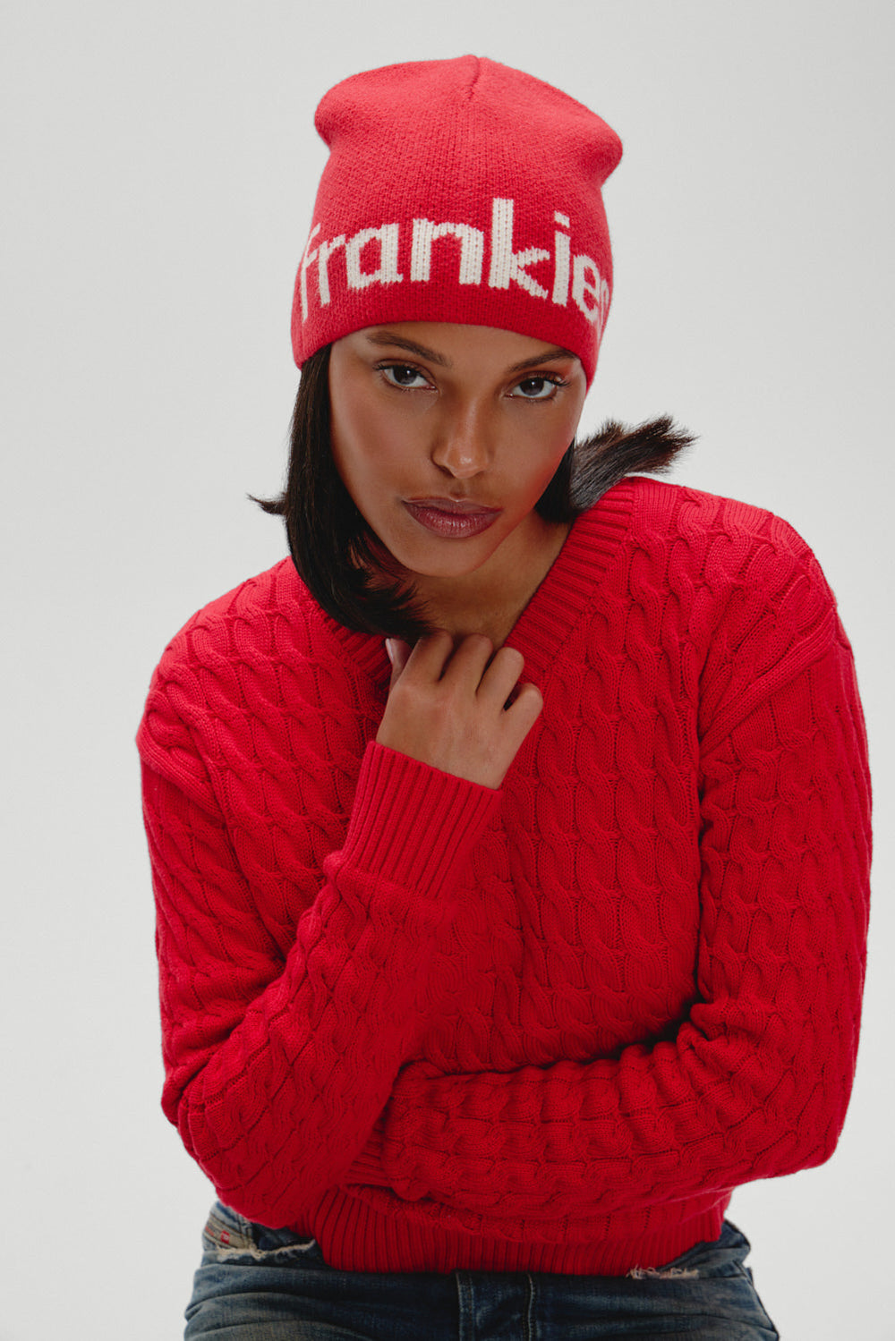 Bundle Up Knit Beanie - Heartstrings Frankies Bikinis Outlet