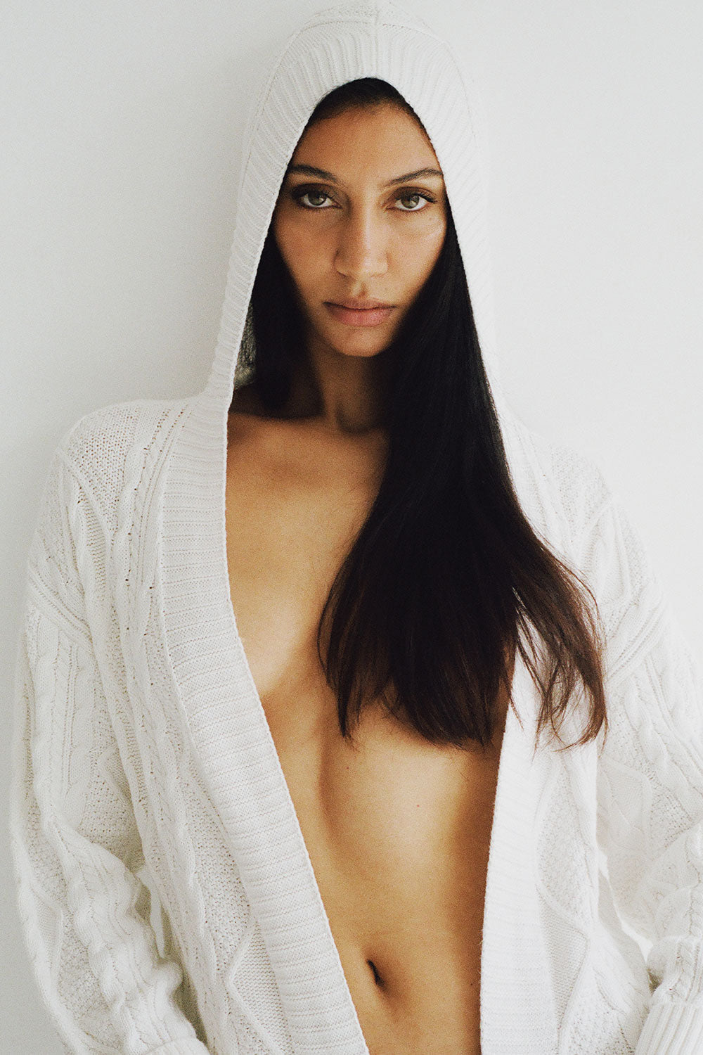 Love Story Duster Cardigan - Cloud White Frankies Bikinis Sale